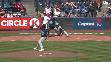 Hayden Gilliland homers (2) on a fly ball to right center field.