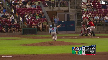Yasser Mercedes strikes out swinging.