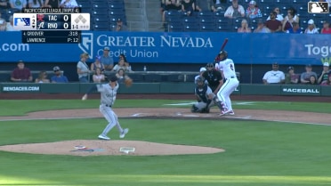 LuJames Groover homers (5) on a fly ball to left center field.