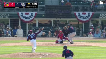 Lou Trivino In play, run(s) to Max Anderson