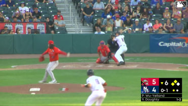 Jeremy Wu-Yelland In play, run(s) to Cade Doughty