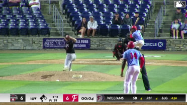 Louis Marinaro In play, run(s) to Jordan Williams