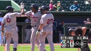 Jaison Chourio's three-run homer