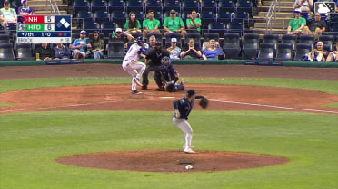 Roc Riggio homers (15) on a fly ball to right field. Jared Thomas scores. Andy Perez scores.