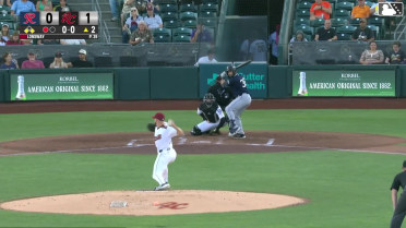 Nick Raposo doubles (3) on a line drive to right fielder Scott Bandura. Connor Joe scores. Victor Labrada to 3rd.