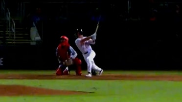 Walker Janek's three-run home run 