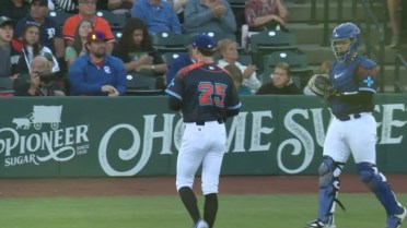 Sterling Patick records first High-A strikeout 