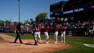 Bryson Brigman and Ronaldo Hernández mash grand slams