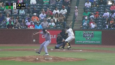 Justin Sinibaldi In play, run(s) to Yordany De Los Santos