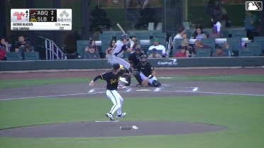 Cole Carrigg homers (6) on a fly ball to left center field.