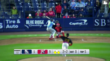 Adam Seminaris In play, run(s) to Eddie Micheletti Jr.