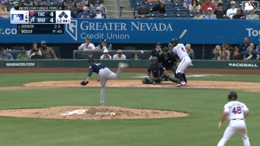 LuJames Groover singles on a ground ball to left fielder Spencer Packard. Jean Walters scores. Ryan Waldschmidt scores. Tommy Troy to 2nd.