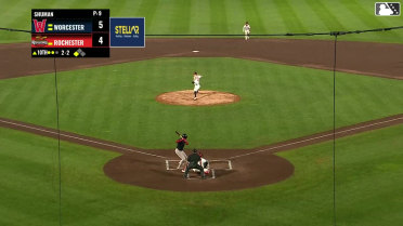 Kristian Campbell singles on a ground ball to left fielder Christian Franklin. Braiden Ward scores.