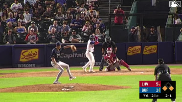 Carlos Mendoza singles on a ground ball to right fielder Steward Berroa. Ismael Munguia scores. Peyton Williams to 2nd.