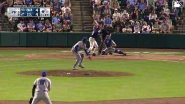 Jose Cuas Ball to George Valera