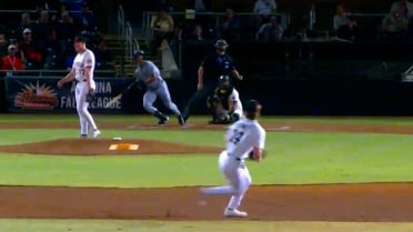 Braden Montgomery's two doubles in Fall League outing