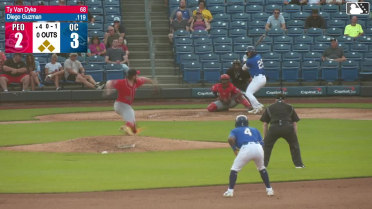 Ty Van Dyke In play, run(s) to Diego Guzman