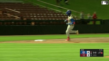 Jefferson Rojas' second homer of the night