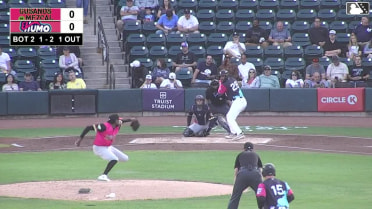 Arxy Hernandez lines into an unassisted double play, third baseman Gleider Figuereo. Kyle Lodise out at 3rd.