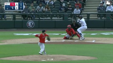 Marco Luciano homers (5) on a fly ball to left center field.