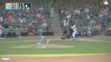 Raudi Rodriguez doubles (11) on a fly ball to left fielder Ryan Spikes. Mac McCroskey scores.