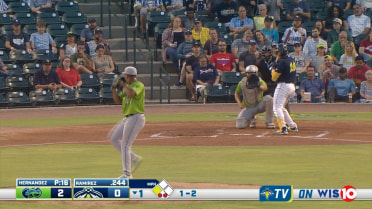 Melkis Hernandez K's four batters