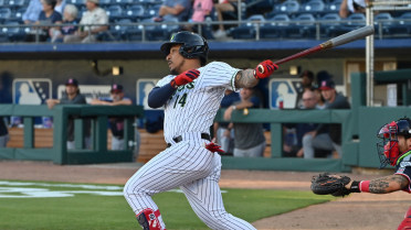 Stripers Erupt Late to Put Away Nashville 13-9 in High-Scoring Bout