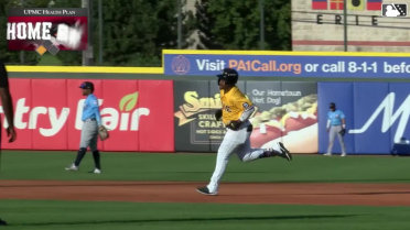 Zyhir Hope drills his 25th homer of the year