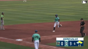 Chase Call homers (11) on a fly ball to left center field. Freuddy Batista scores. Caden Powell scores.