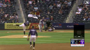 Michael Busch doubles to right-center in the 3rd