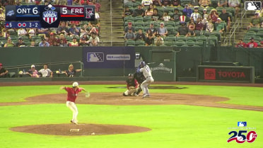 Manuel Olivares In play, run(s) to Jaron Elkins