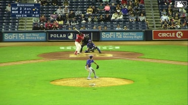 CJ Van Eyk Ball to Allan Castro