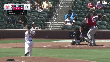 Marco Gonzales In play, run(s) to Brennen Davis
