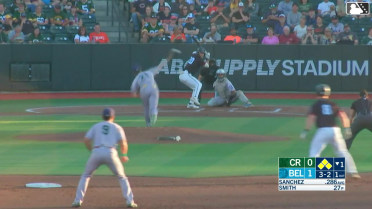 Brian Sanchez walks. Carter Johnson scores. Cody Schrier to 3rd. Max Williams to 2nd.