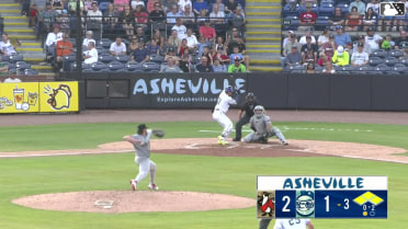 Cade Kuehler Ball to Anthony Huezo