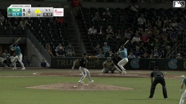 Cam Sanders In play, run(s) to Korey Lee