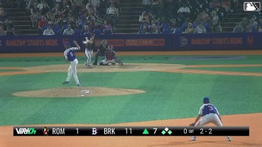 Kade Morris' sixth strikeout of the game