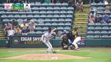 P.J. Hilson singles on a ground ball to right fielder Thomas Sosa. Ivan Brethowr scores.