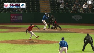 Alex Freeland singles on a sharp line drive to center fielder Andrew Velazquez. Eliezer Alfonzo scores. Tyler Fitzgerald scores.