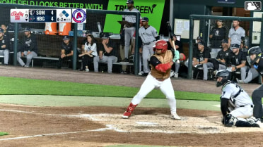 Maxwell Romero Jr. grounds into a double play, first baseman Nicholas Torres to shortstop Owen Cobb to pitcher Will Brian. Sam Petersen out at 2nd. Maxwell Romero Jr. out at 1st.