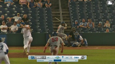 Luke Little In play, run(s) to Emmanuel Rodriguez