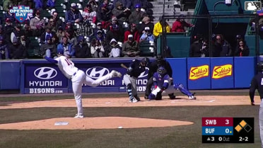 Grant Rogers In play, run(s) to Oswaldo Cabrera