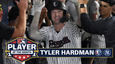 Tyler Hardman Named Eastern League Player of the Month For July