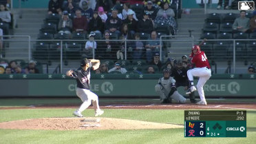 Brian O'Keefe homers (3) on a fly ball to left field.