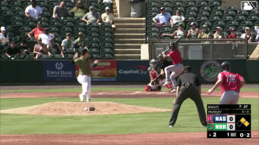 Trace Bright In play, no out to Ethan Murray