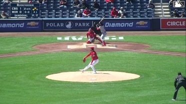 Patrick Sandoval In play, run(s) to Kody Huff