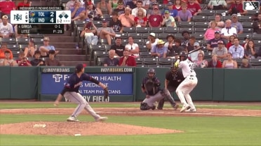 Jack Little In play, run(s) to Jhostynxon Garcia