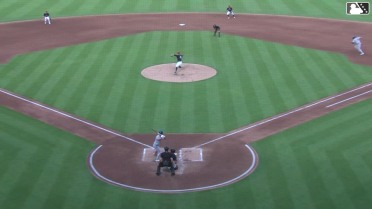 Amos Willingham Swinging Strike to Zack Short