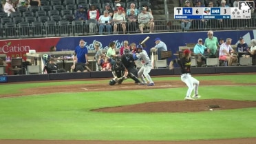 Frank Rodriguez homers (3) on a fly ball to left field.