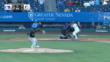 Matt O'Neill homers (1) on a fly ball to right field. Kristian Robinson scores.